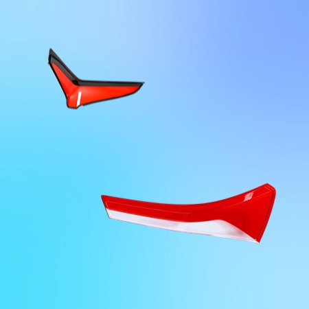 Molde de inyecci&oacute;n de dos disparos para iluminaci&oacute;n automotriz